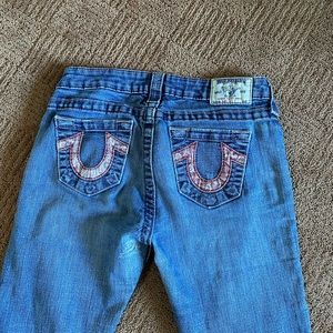 Low rise y2k True Religion jeans
